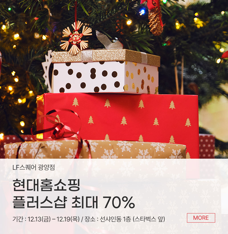 현대홈쇼핑 플러스샵 최대 70%